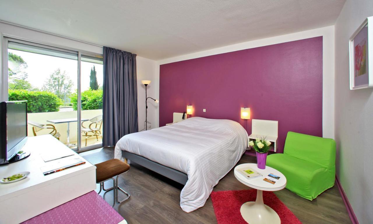 L'Aquitaine - Cahors Sud Hotel L'Hospitalet  Bilik gambar